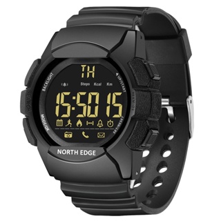 NORTH EDGE AK Relógio Smart Watch À Prova D 'Água 100m Distância De Calorias Pedômetro Rel Gio Men 33-months em Oferta na Shopee