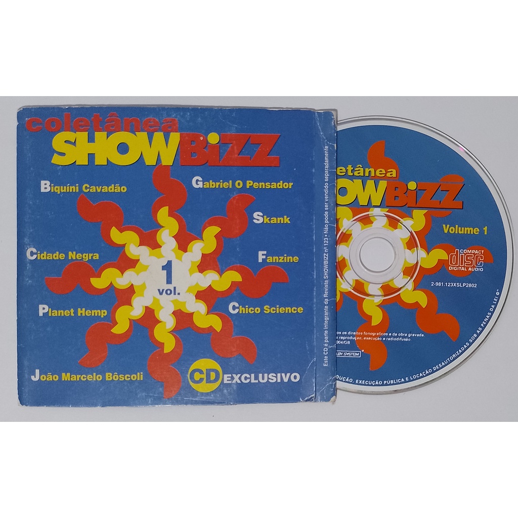 CD - Coletânea Show Bizz Vol.1