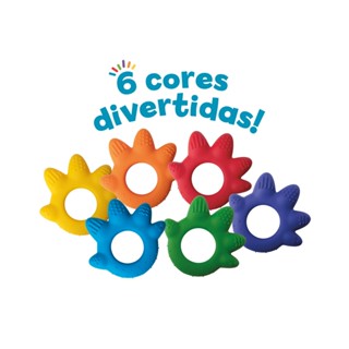 Mordedor Mãozinhas Texturas - Toyster 2859