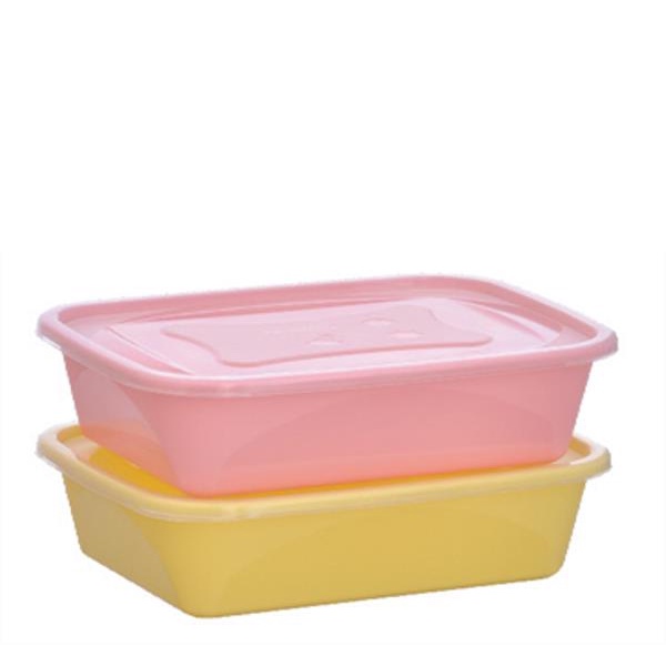 KIT 2 PÇS ORGANIZA 1,2LT RET NUDE