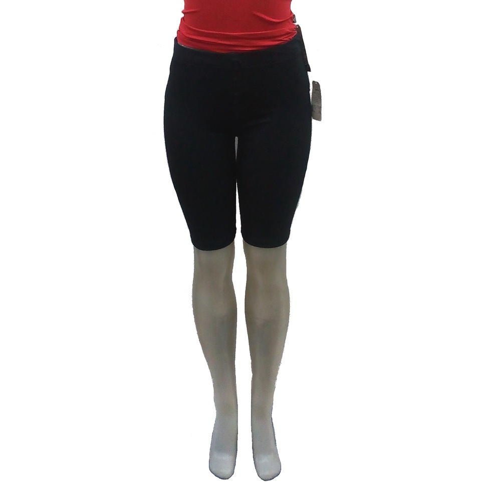 Bermuda Feminina Em Cotton Grosso (algodão) Moda Caminhada Ginástica Academia