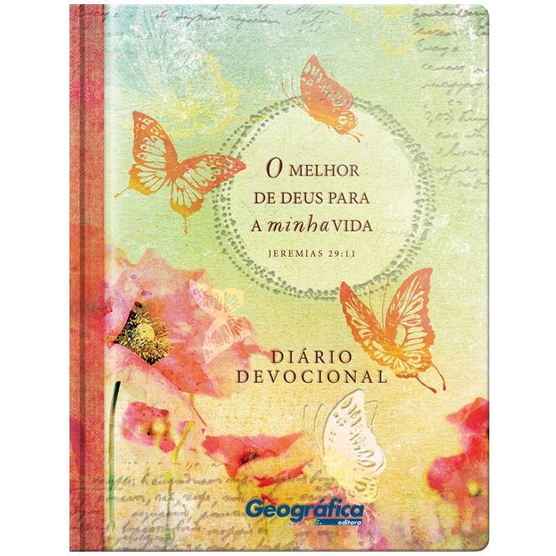 Diário Devocional O melhor de Deus para a minha vida | Capa Dura em Oferta na Shopee
