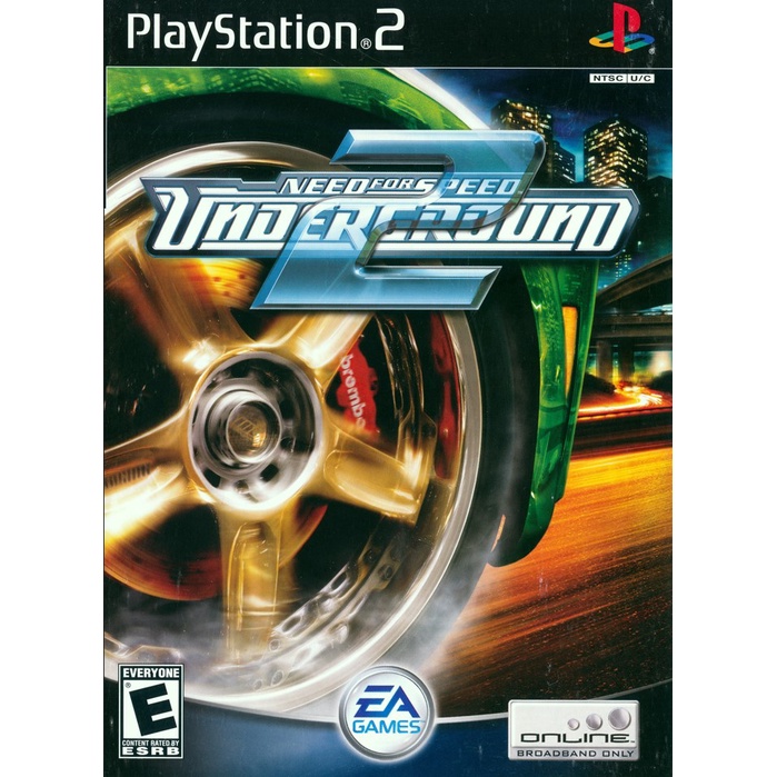 Need For Speed Underground 1 PT-BR - PS2 ISO RIP 