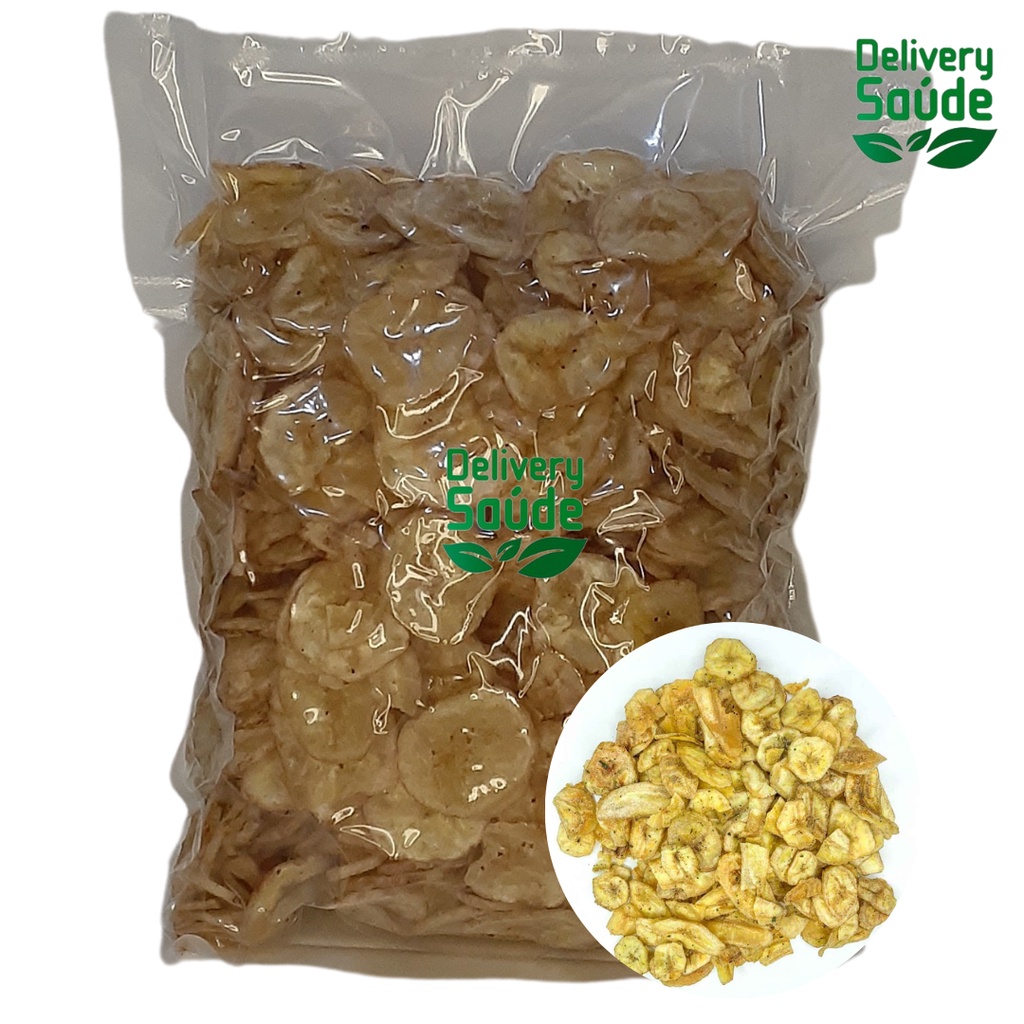Banana Chips Tradicional Sem Sal 400g
