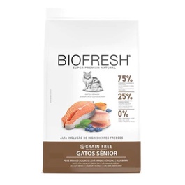 Ração Gatos Biofresh Sênior Salmão – 7,5kg