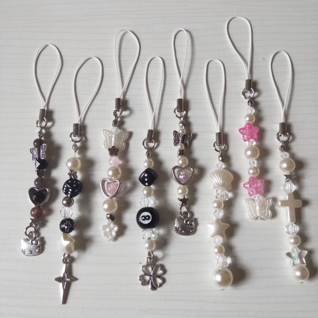 Phone Strap Y2K celular cordinha strap fofo