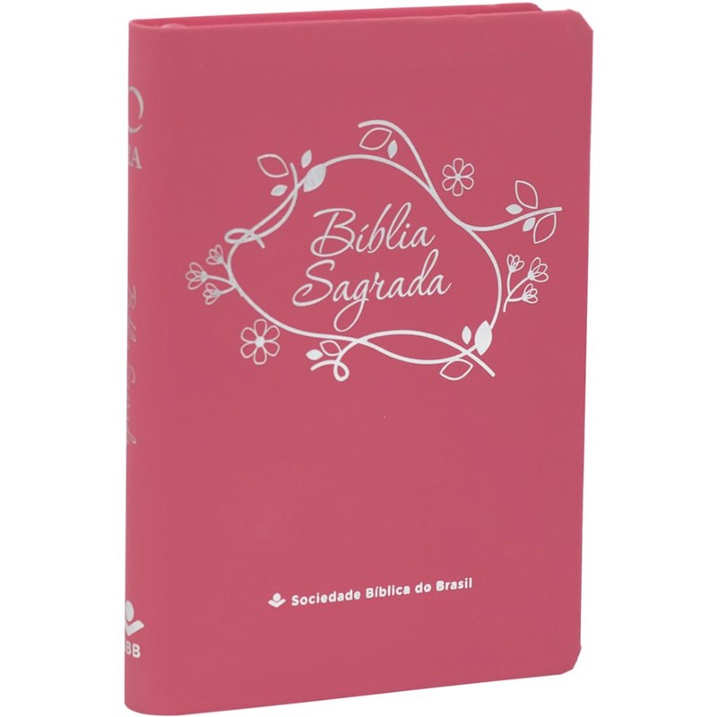 Bíblia Sagrada | ARA | Letra Grande | Capa Luxo Pink em Oferta na Shopee