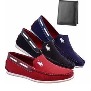 KIT 3 MOCASSIM MASCULINO DRIVE SAPATILHA CASUAL TOP