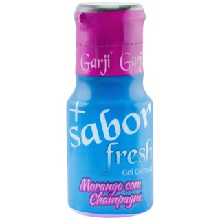 Gel Comestível Morango com Champagne Fresh 15 ml - Garji
