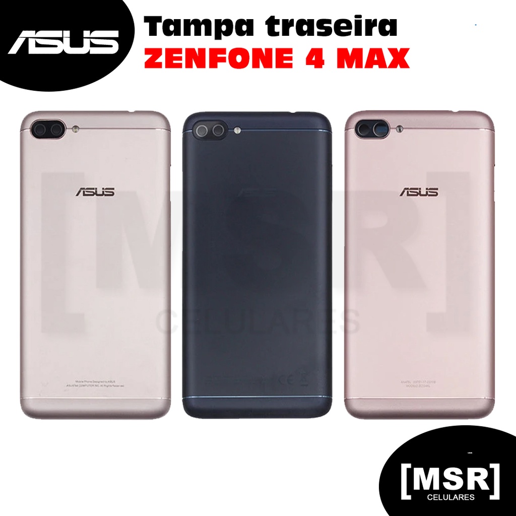 Tampa traseira celular ASUS modelo ZENFONE 4 MAX