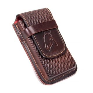 Bainha Capinha De Celular Em Couro Legitimo - Vários Modelos em Oferta na Shopee