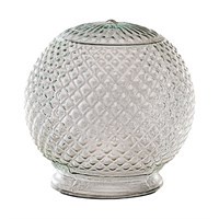 Globo Vidro Bolinha B10 Cristal - Royal em Oferta na Shopee