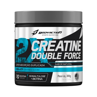 Creatine Double Force 150g ~ 300g Bodyaction - Creatina Sem Sabor Crea-Atp