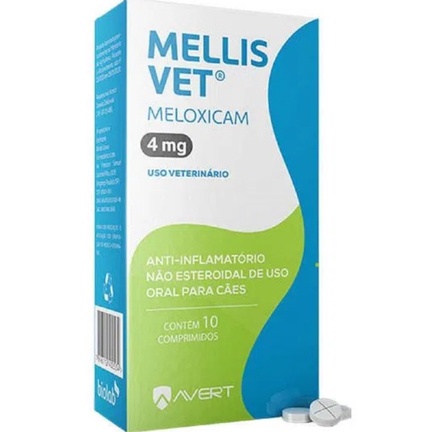 Mellis Vet 4mg 10 Comprimidos para Cães Avert