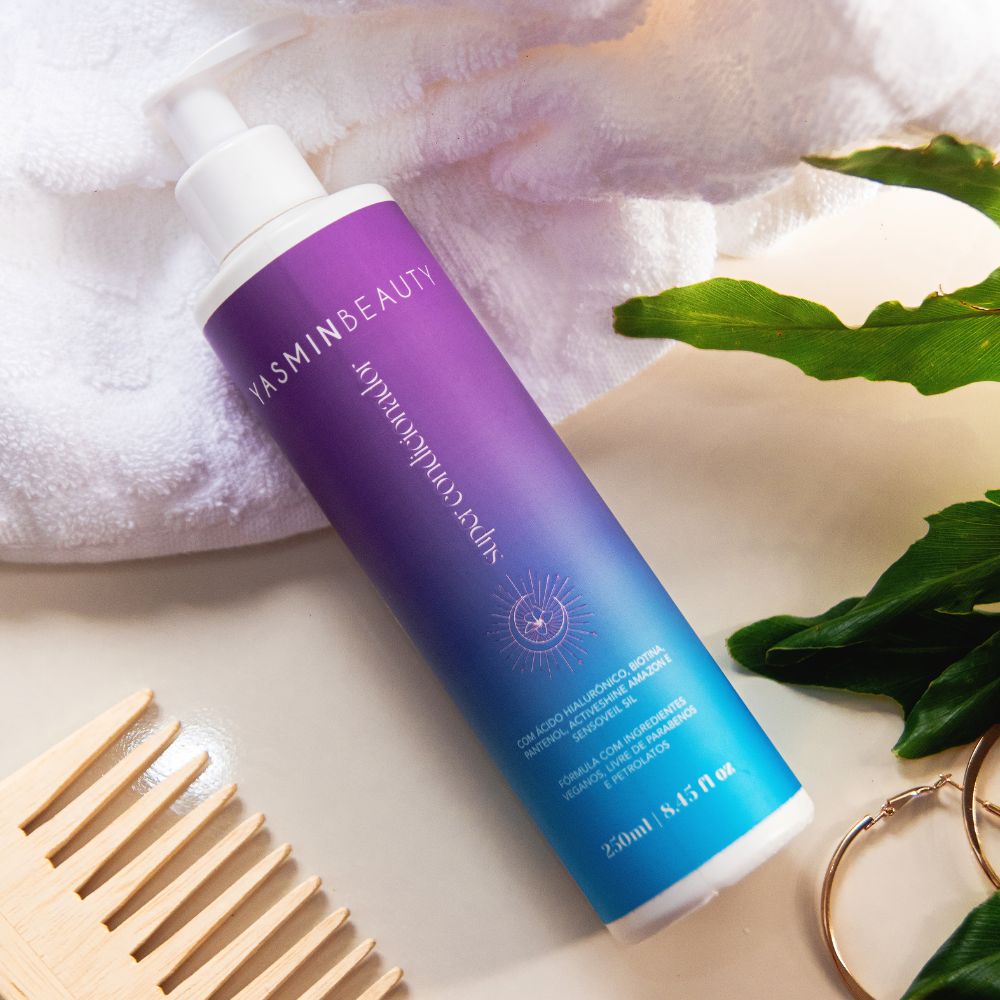 Super Condicionador Vegano  Hidratação e Nutrição Profunda - Yasmin Beauty - Beauty