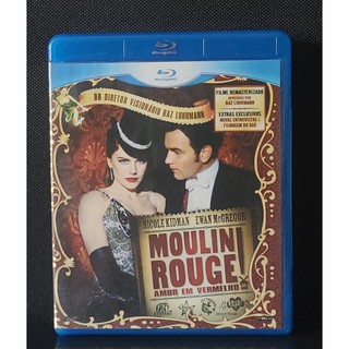 Blu Ray Moulin Rouge Amor Em Vermelho  SEMINOVO RARO