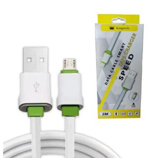 Cabo carregador USB Fast Charging 2 metros V8