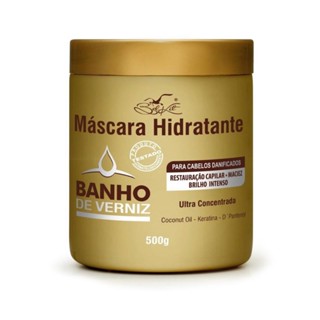 Máscara de Hidratação Capilar Banho de Verniz Belkit – 500 g