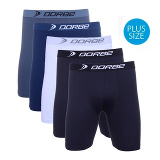 Kit 5 Cuecas Long Leg Plus Size Algodão Dorbe Não Enrola Original Masculina Longa Cotton Ciclista em Oferta na Shopee