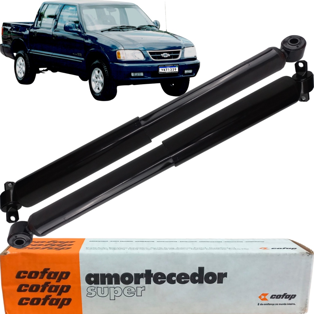 Par de Amortecedor Traseiro Original Cofap S10 1995 a 1999