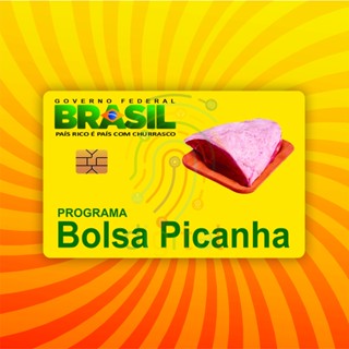 Adesivo Para Cartão de Crédito E Debito Skin Película Bolsa Picanha - Pais Com Churrasco