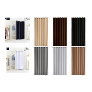 cortina para provador trocador de loja blackout 100% aba unica alt 2,80 x 2,00 larg. em Oferta na Shopee