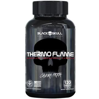 Termogênico Thermo Flame 120 Tablets - Black Skull