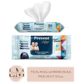 Toalha Umedecida Geriátrica Prevent 50un