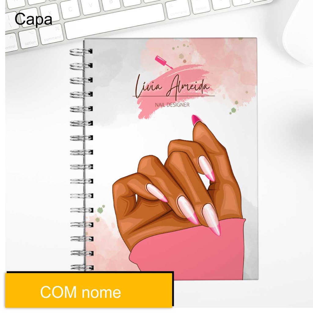 Nail Designer agenda, agendamento