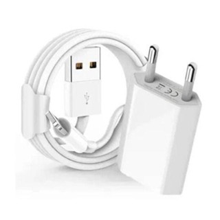 Kit Cabo Carregador IOS Completo Fonte 5w e Cabo