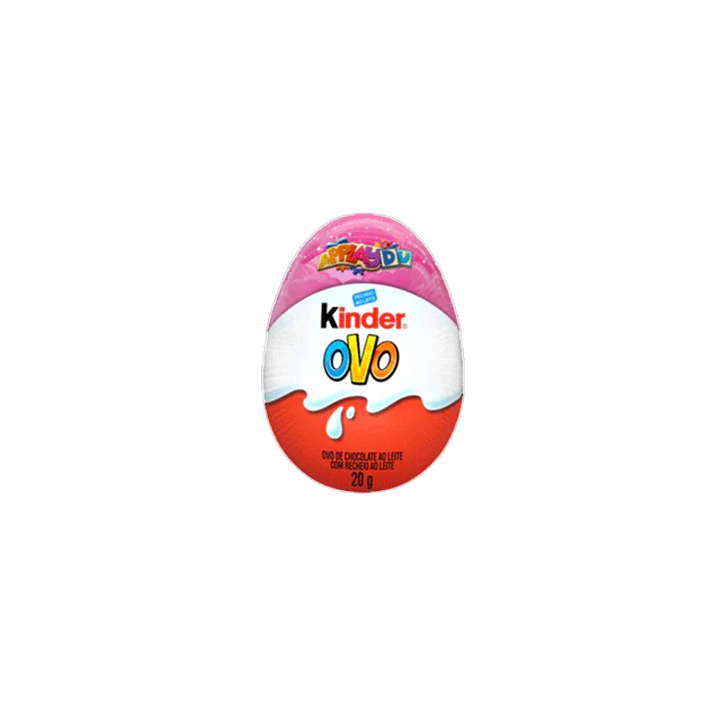 Chocolate Kinder Ovo Menina Brinquedos 20g - Ferrero