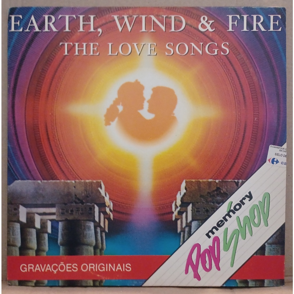 LP Disco De Vinil Earth, Wind & Fire - The Love Songs - Raro LP Excelente Capa Ótima Ler Descrição