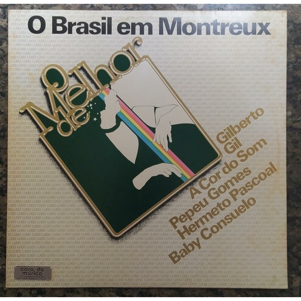 Lp Brasil Em Montreux-o Melhor De-1981 Wea-hermeto Pascoal