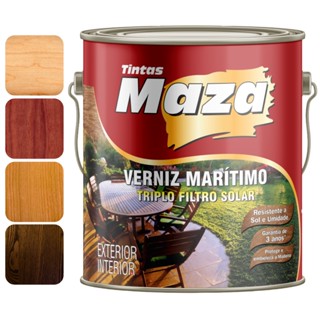 Verniz para Madeira Marítimo Cores 3,6l Maza