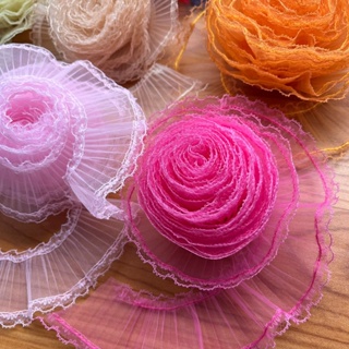 2 metros  Renda Jabot - 2 Metros - Diversas Cores em Oferta na Shopee