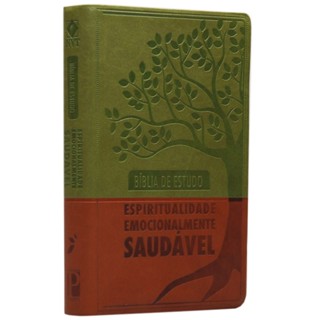 Bíblia de Estudo Espiritualidade Emocionalmente Saudável | NVT | Letra Normal | Capa Luxo