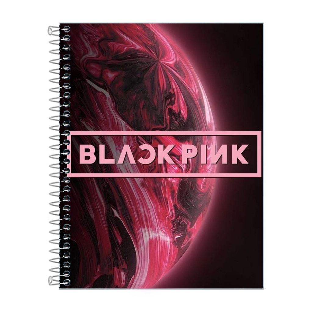 Caderno Black Pink 10 Matérias 160 Folhas Capa Dura em Oferta na Shopee