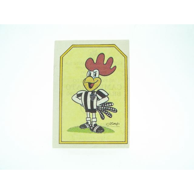 FIGURINHA ORIGINAL ATLETICO MG MASCOTE NR 63 CB 90 ABRIL & PANINI