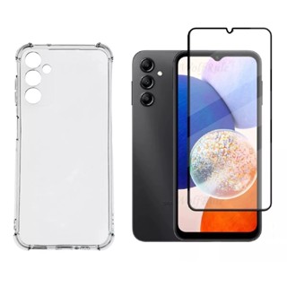 Para Samsung Galaxy A14 - Capa Anti Impacto Silicone + 1 Pelicula de Vidro 3d em Oferta na Shopee