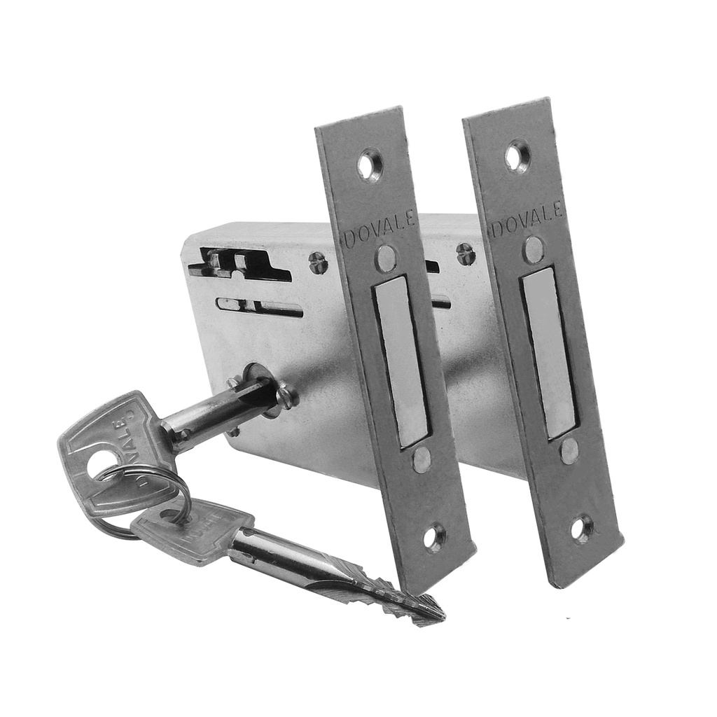 Fechadura Auxiliar Tetra Inox Dovale Par