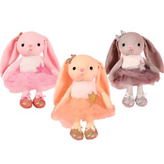 Brinquedos De 39cm Coelhinho Adormecedor Macio Bebê De Pelúcia