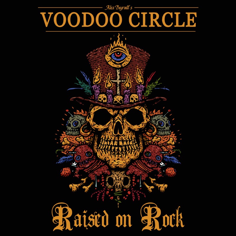 VOODOO CIRCLE - RAISED ON ROCK