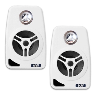 Kit Caixa Som Ambiente 140w Parede Teto Escritório Sala Bar em Oferta na Shopee