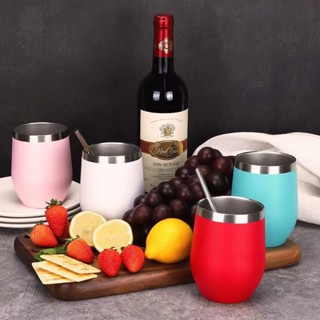 [liquidação]Copo Cuia Térmica 350ml Em Inox Com Tampa Acrílica Envio Imediato