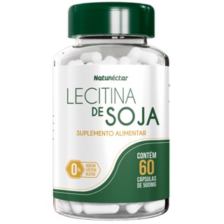 Lecitina de Soja 450mg 60 Cápsulas - Natunéctar