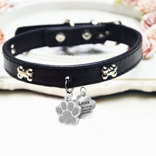 Coleira Identificação Gargantilha Tira Placa Nome telefone Gravado a Laser Gato Cachorro Pet em Oferta na Shopee