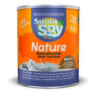 Suprasoy Nature Naturalmente Sem Lactose Suprasoy 300g em Oferta na Shopee