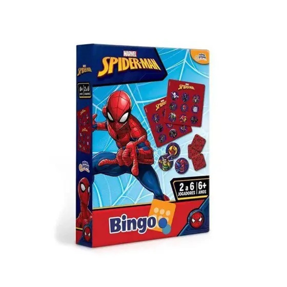 Jogo de Bingo Homem Aranha - Toyster 8017 em Oferta na Shopee