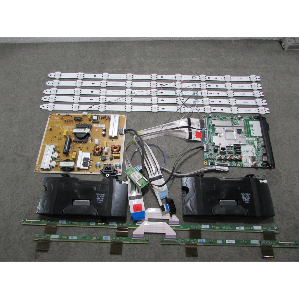 Kit Placas Smart Tv LG Led 4k 65um7520 65 Polegadas Completo