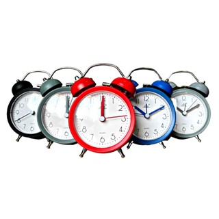 Relógio Despertador Metal Estilo Antigo Retro Sino Super Alto Pilha Mesa Portátil